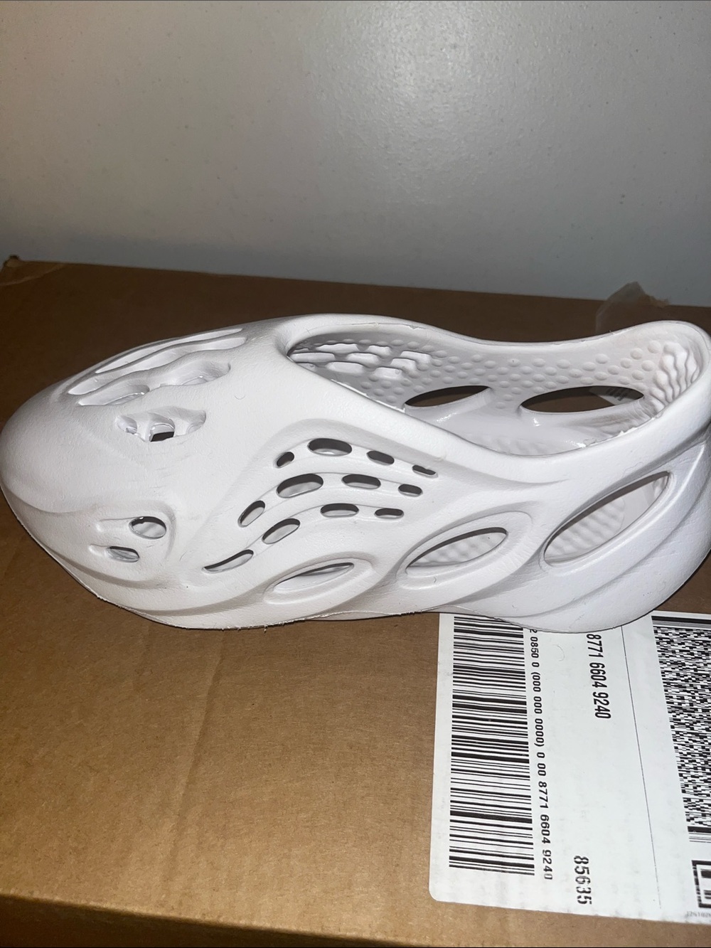 White Foam Slip-On Clog - Lightweight Comfort